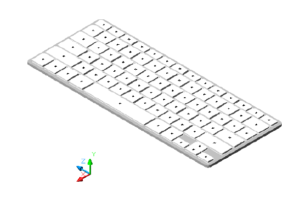 Keyboard Realtime Animation