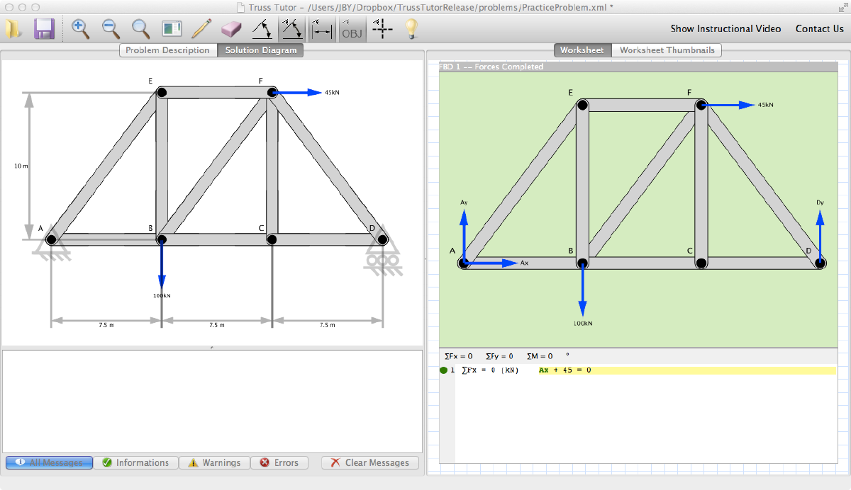 Truss Tutor